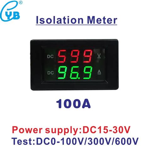 Aliexpress Buy Dc Isolation Meter Dc A Isolated Va Dual Meter