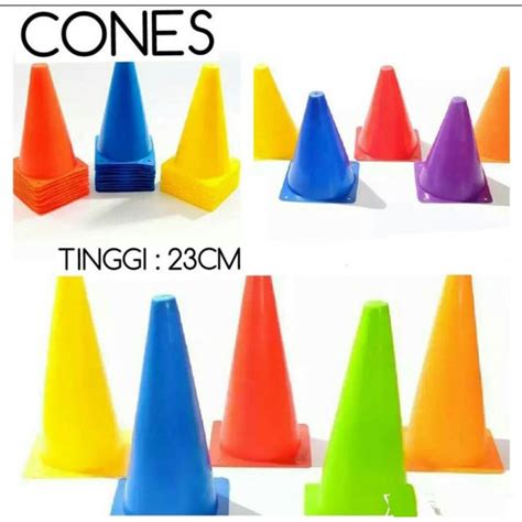 Jual Cone Kerucut Tinggi Cm Cones Latihan Bola Lx Kerucut Anak