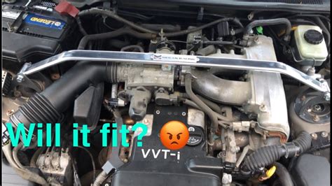 Megan Racing Front Strut Bar Install IS300 YouTube