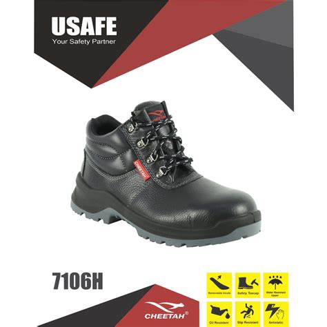 Jual GARANSI TUKAR Sepatu Safety Cheetah 7106H 7106 H ORIGINAL