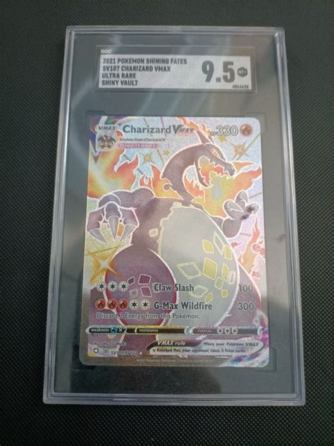 The Pok Mon Company Graded Card Charizard Vmax Sv Catawiki