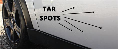 How To Remove Black Spots On Car Paint Easy Tar Removal Guide Auto