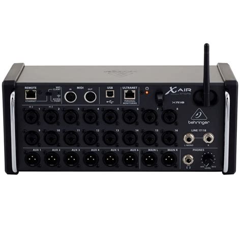 Behringer Mezclador Digital Controlado Por Tableta X Air Xr Xr Xr