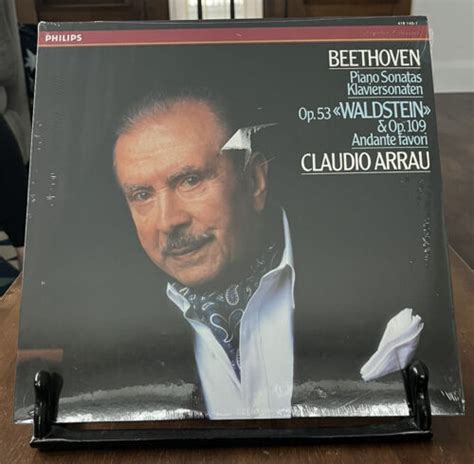 Beethoven Piano Sonatas Op 53 Waldstein Claudio Arrau Philips Lp