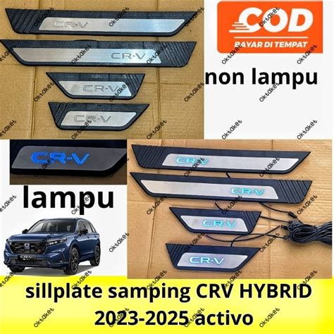 Jual Sillplate Samping CRV Hybrid 2023 2024 2025 Activo Lamp Shopee