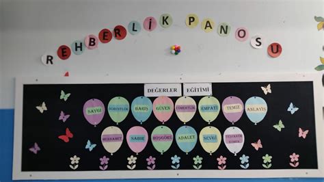 REHBERLİK PANOSU Gazipaşa İlkokulu