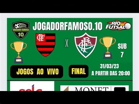 FLAMENGO X FLUMINENSE Mª DA GRAÇA X MARÃ COPA ZERO RIO FUTSAL YouTube