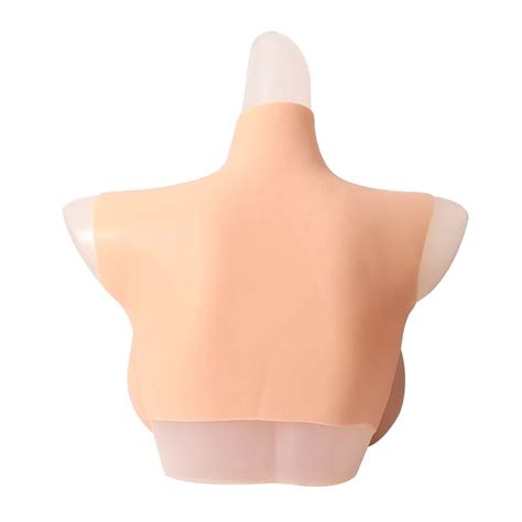 Realistic Soft Silicone Breast Form Fake Boobs Silicon Chest For Man To