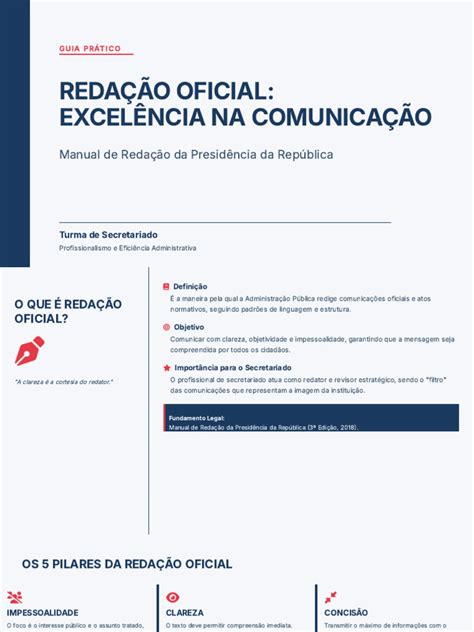 O Que É Comunicação Oficial - Redação Oficial Excelência Na Comunicação Administrativa | PDF ...