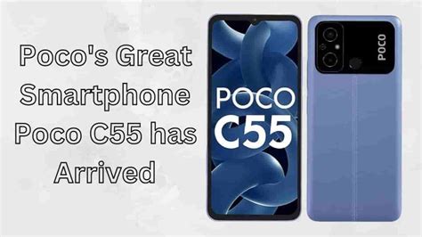 Pocos Great Smartphone Poco C Has Arrived Techsbucket