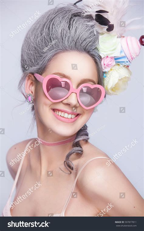 Beautiful Blonde Woman Sweet Sexy Lady Stock Photo Shutterstock