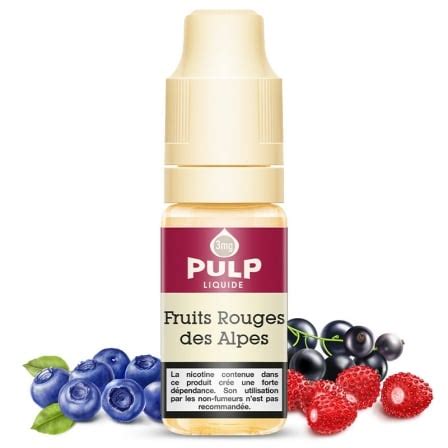 E Liquide Fruits Rouges Des Alpes Pulp Ml