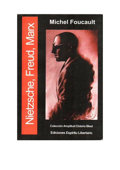 Pdf Foucault Michel Nietzsche Freud E Marx Dokumen Tips