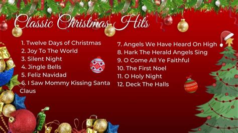 Top 12 Classic Christmas Songs 2023 Youtube