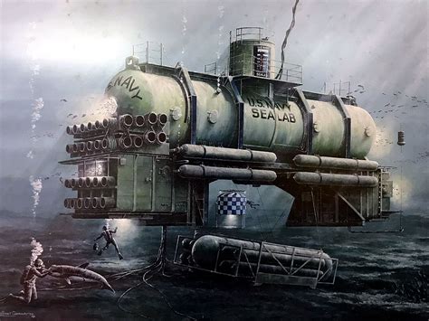 Historical Underwater Habitat Showcase Part 6 Sealab Ii And Iii By