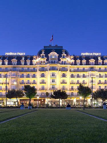 Fairmont Le Montreux Palace Luxury Hotel In 1820 Montreux