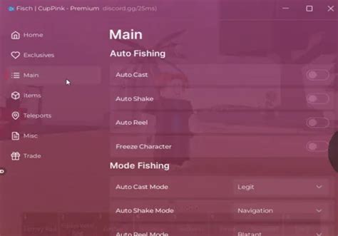 Fisch Script Cuppink Hub Roblox Scripter