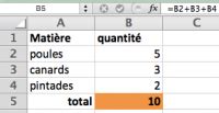 Comment Utiliser Les Fonctions De Calcul Simples Avec Excel Coursinfo Fr