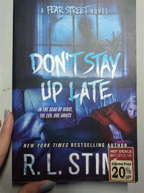 Dont Stay Up Late By Rl Stine Fear Streets Series Hobbies And Toys