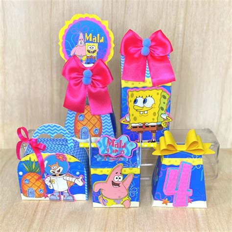 Personalizados Bob Esponja Menina Elo Produtos Especiais