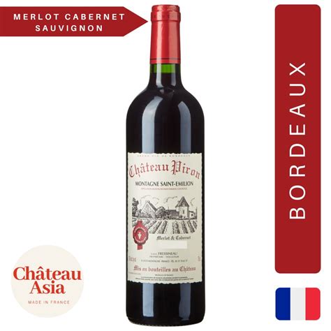 Chateau Piron Montagne Saint Emilion Red Ntuc Fairprice