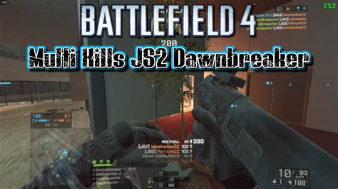 Multi Kills Js Gameplay Dawnbreaker Battlefield Youtube