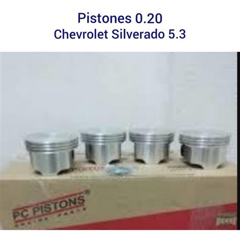 Pistones Chevrolet Silverado Pc Piston A Mercado Libre