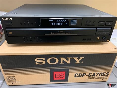 Sony CDP CA70ES 5 Disc Audiophile CD Changer W Remote Photo 2353939