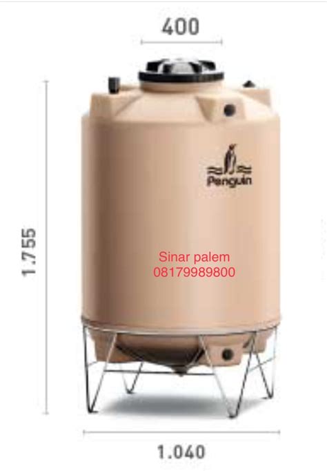 Jual Tangki Air Penguin TOTAL DRAIN 1000 Liter Toran Pvc Tandon Air