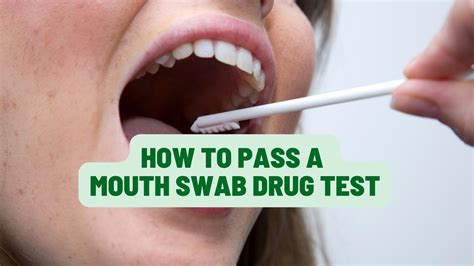 How To Pass A Mouth Swab Drug Test