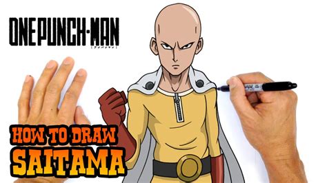 How To Draw Saitama One Punch Man Youtube