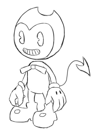 Dibujos De Bendy Para Imprimir