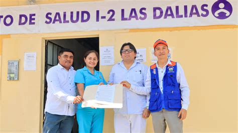 Establecimiento De Salud I 2 Las Dalias Gran Avance En Salud Para