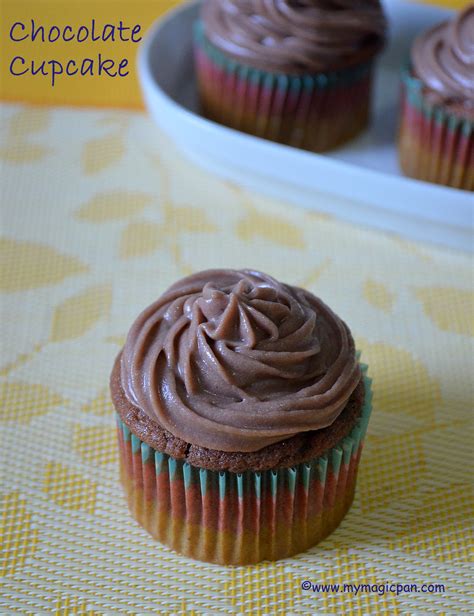 Eggless Chocolate Cupcake