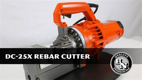 Dc 25x 8 Rebar Cutter Preview Youtube