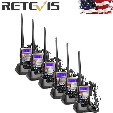 X Retevis Rt Rv Walkie Talkie Dual Band Mhz Mhz W Way