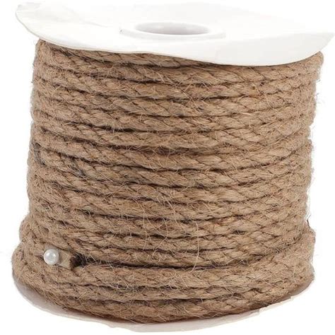 Rouleau Naturel Jute Ficelle D Coratif Chanvre Corde Longue Brun