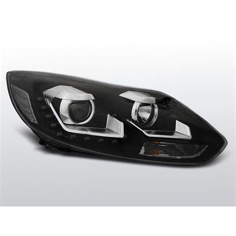 Phares Avant Daylight Ford Focus MK3 11 Noir