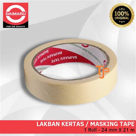 Jual Daimaru Lakban Kertas Masking Tape Mm X M Roll Shopee