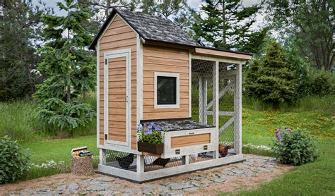 4x10 Medium Chicken Coop And Run Plans For 10 Chickens Easy Coops™