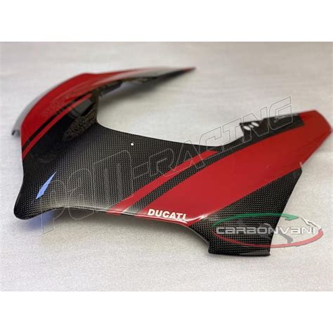 Tete De Fourche Racing Carbone CARBONVANI Version 2 Panigale V4 R 2018