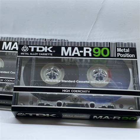 Yahoo オークション TDK MA R 90 2本 未開封メタルポジションカセッ