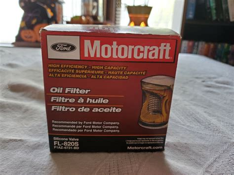 Engine Oil Filter Motorcraft Fl Ebay