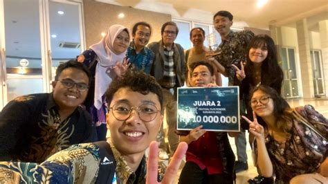 Cerita Mahasiswa UNAIR Raih Juara 2 Festival Film Pendek Surabaya 2022