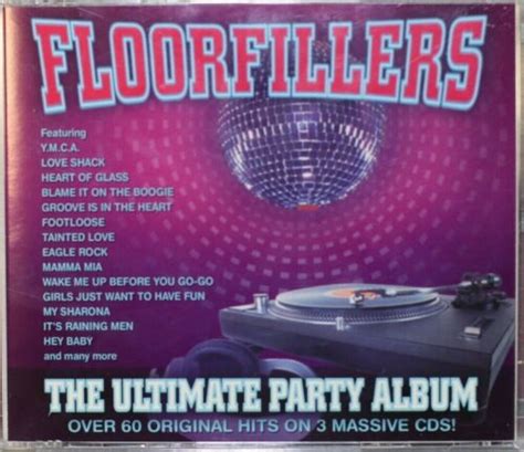 Floorfillers The Ultimate Party Album 2006 3cd Set Fatbox 94635724028 Ebay