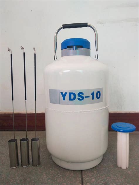 Yds Cryogenic Portable Semen Container Liquid Nitrogen 10L Dewar Tank