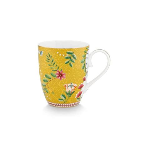 PiP Studio Mugg La Majorelle Yellow Large Systerlycklig Se