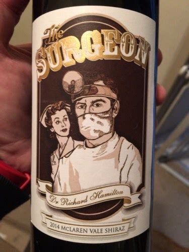 Richard Hamilton The Surgeon Shiraz Vivino US