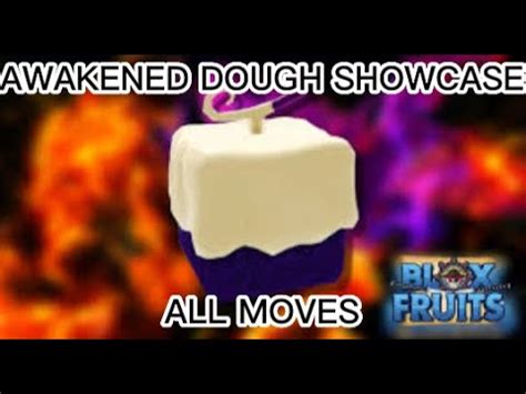 Awakened Dough Showcase Blox Fruits Youtube