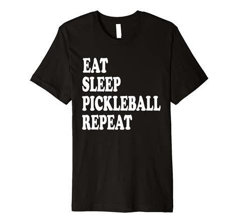 Amazon Eat Sleep Pickleball Repeat Player For Men And Women